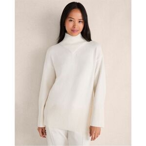 Haven Well Within Cozy Crossover Cowl Neck Sweater Size Small Winter Chic